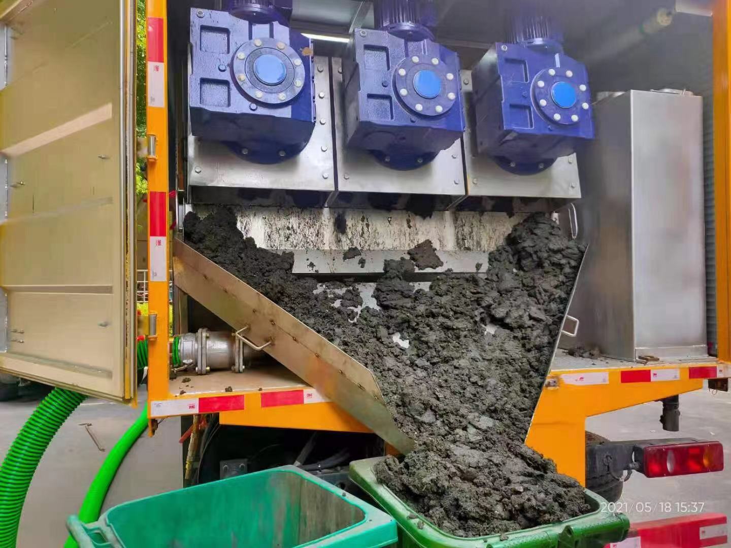 怀安化粪池清掏城市维护站-泥浆净化干湿分离处理